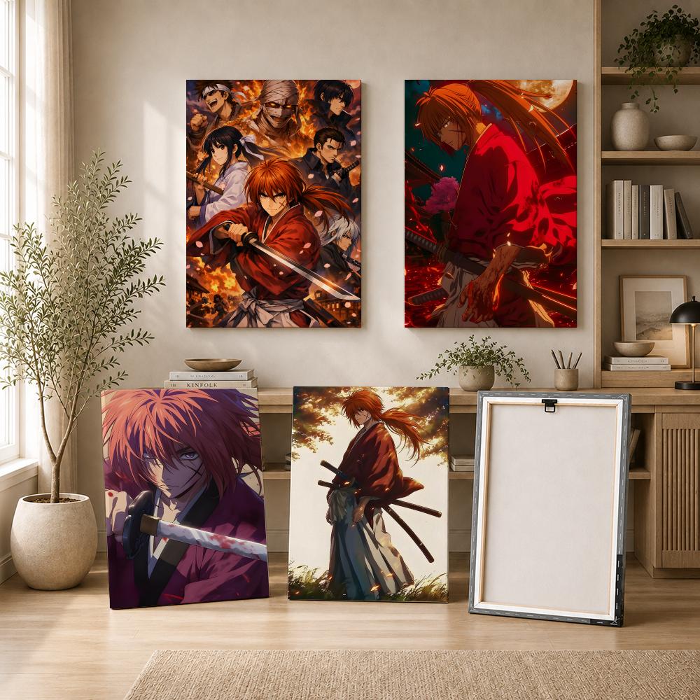 Anime Poster Print - Quadro da parete con cornice, poster