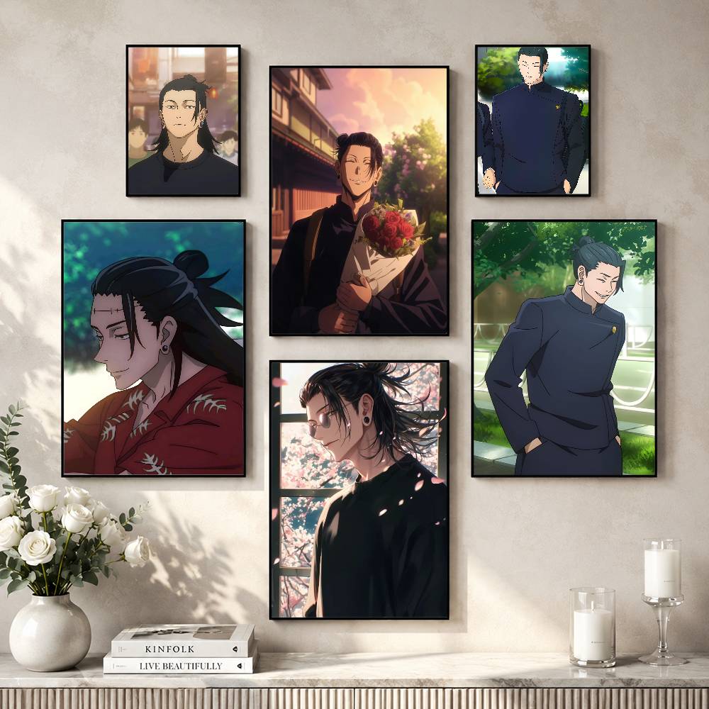 Anime Merchandise Posters - Poster Anime G-Geto S-Suguru, decorazione da