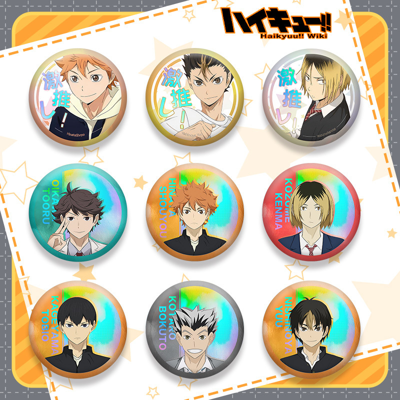 Haikyuu Serie 201 Distintivo d - Anime Merchandise Haikyuu recensione e prezzo