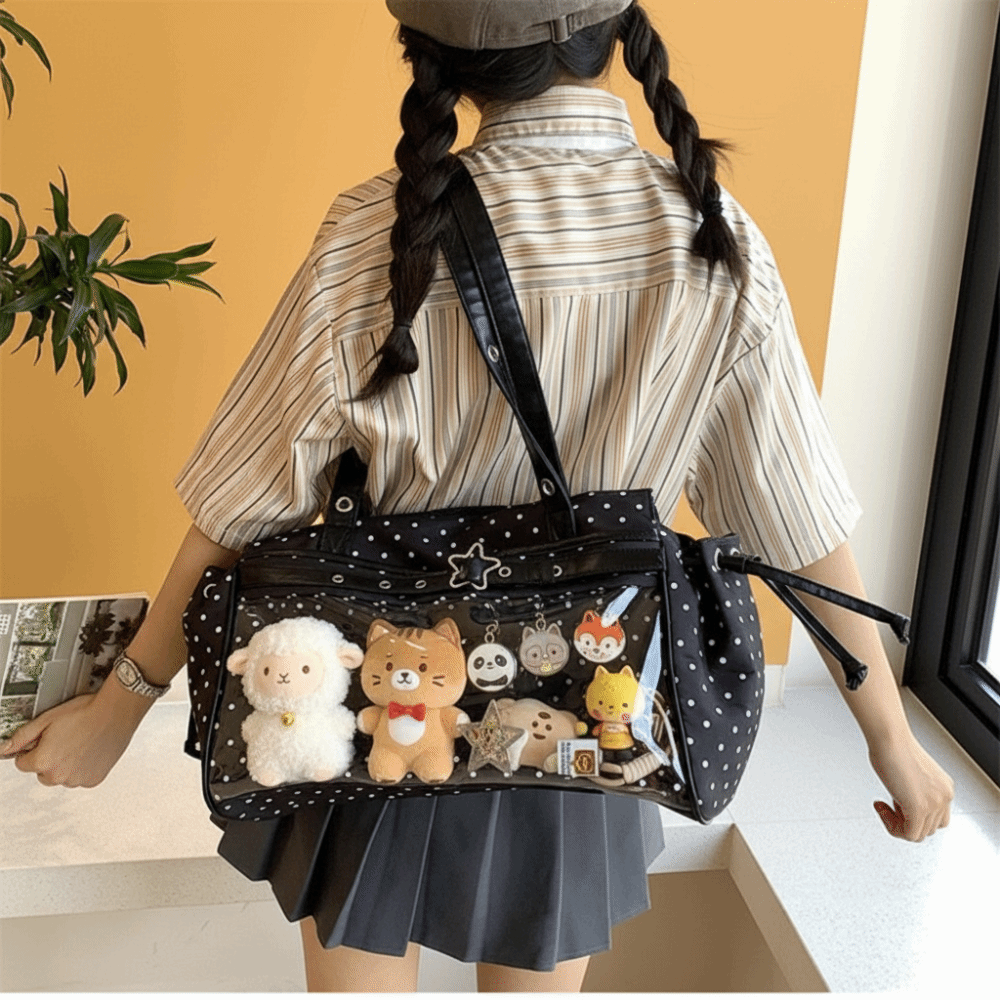 Borsa a tracolla trasparente i - Anime Merchandise For Men recensione e prezzo