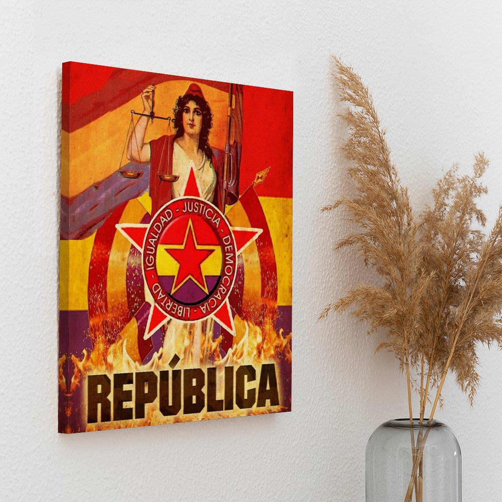No Pasaran Revoluzione spagnol - Art Print Framed recensione e prezzo