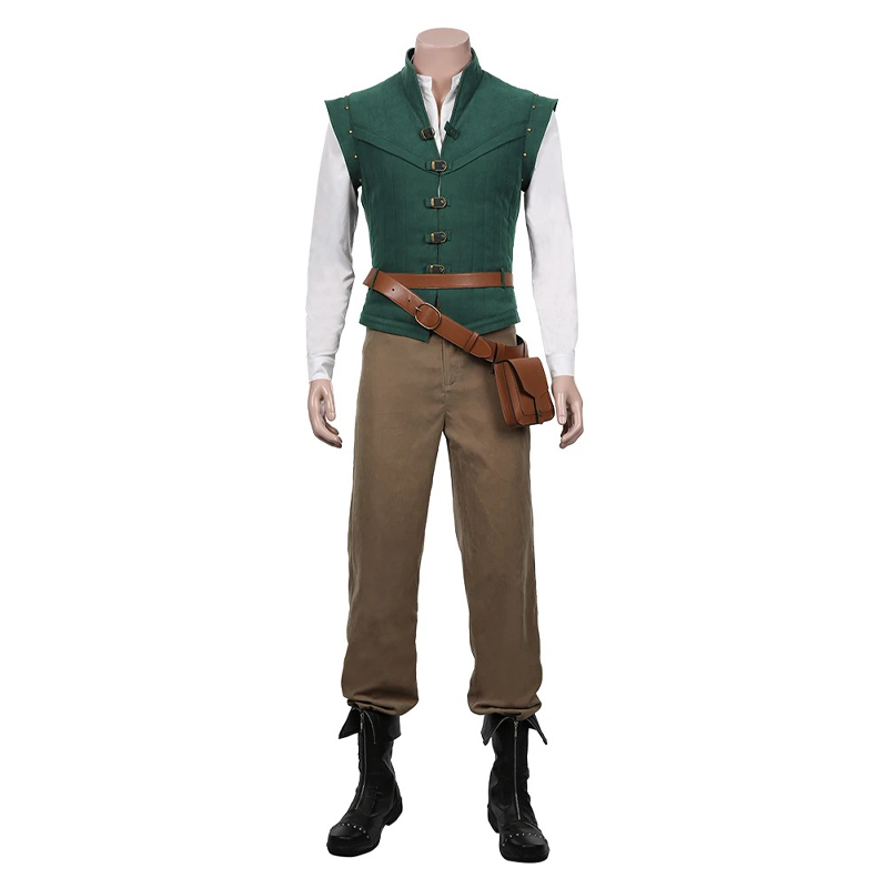 Costume da Flynn Rider, gilet  - Anime Merchandise Men recensione e prezzo