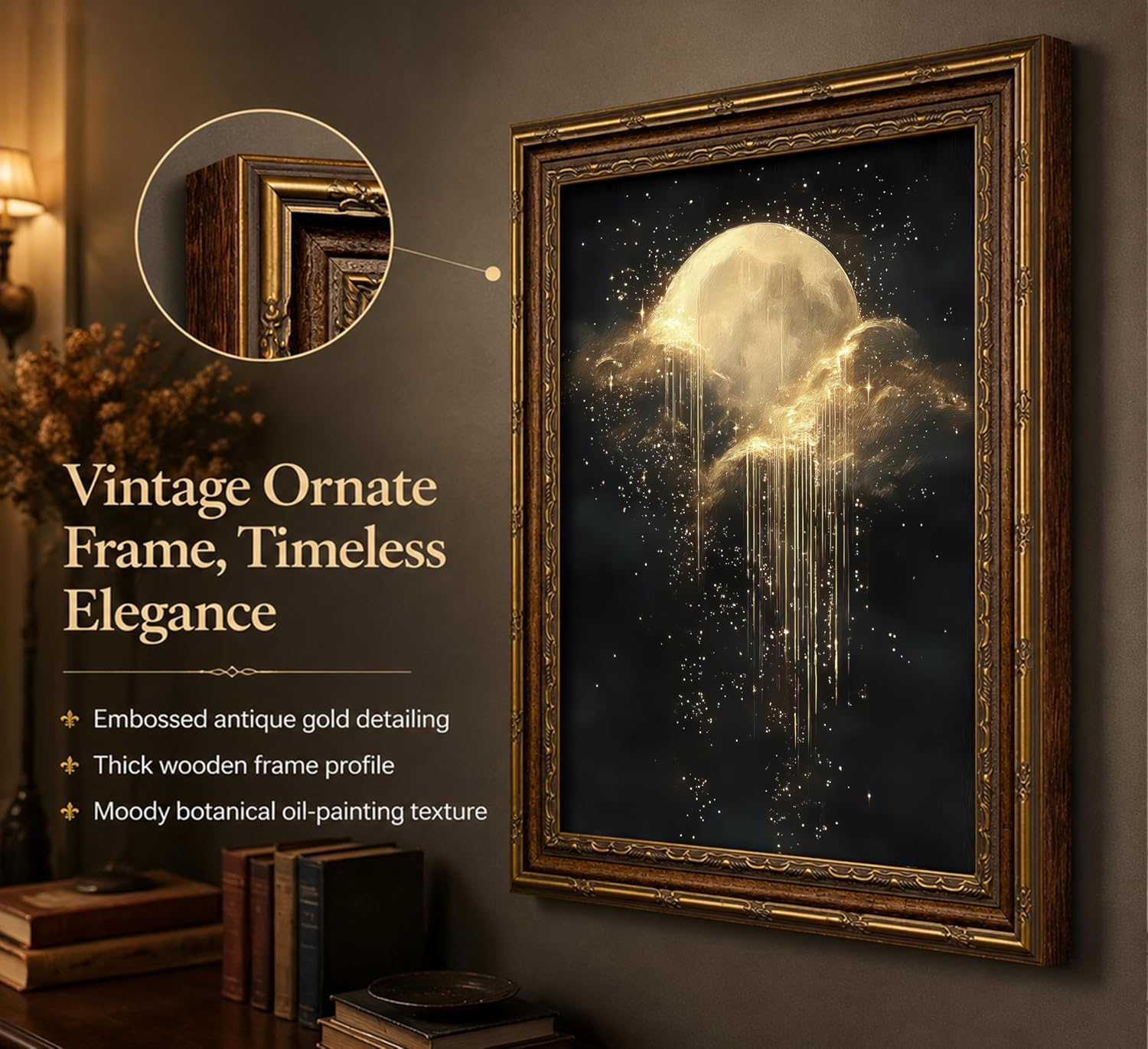 Quadro su Tela Antico con Corn - Art Print Framed recensione e prezzo
