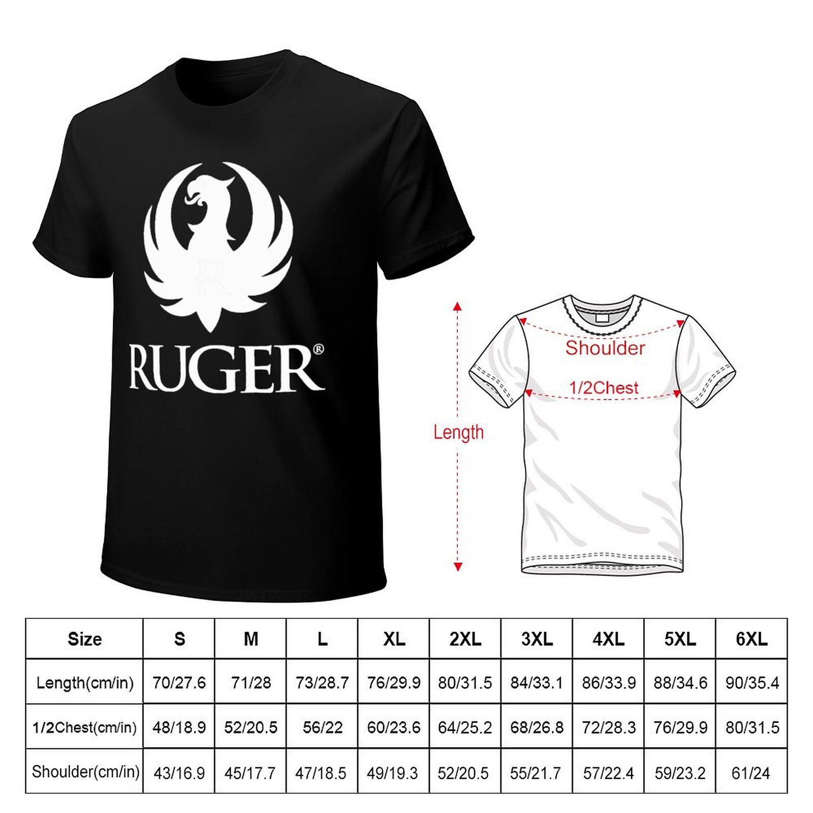 Maglietta con logo R.uger, mag - Anime Merchandise For Men recensione e prezzo