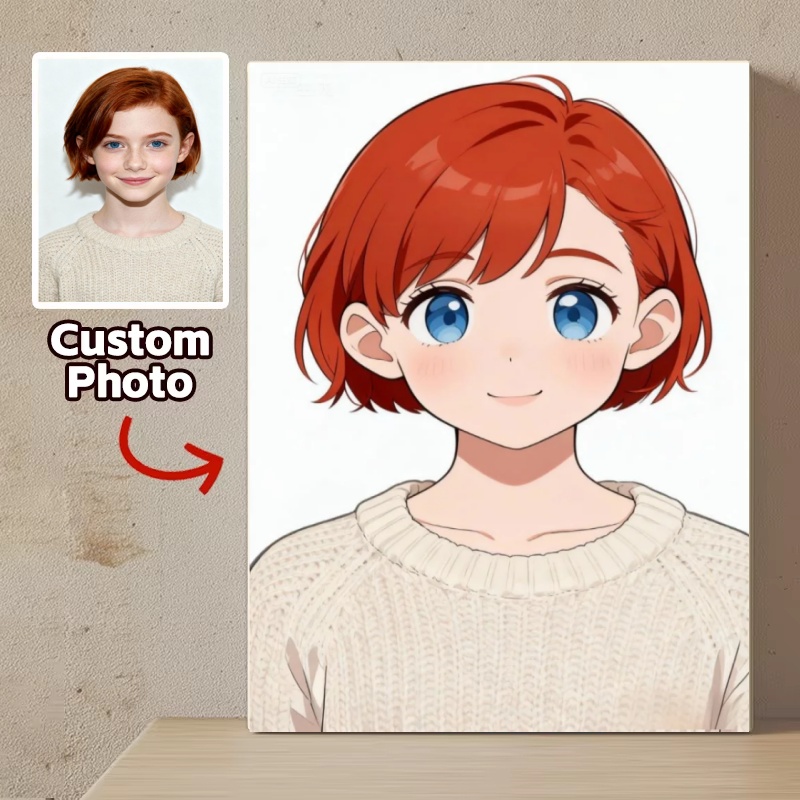 Ritratti di cartoni animati an - Anime Poster Print recensione e prezzo