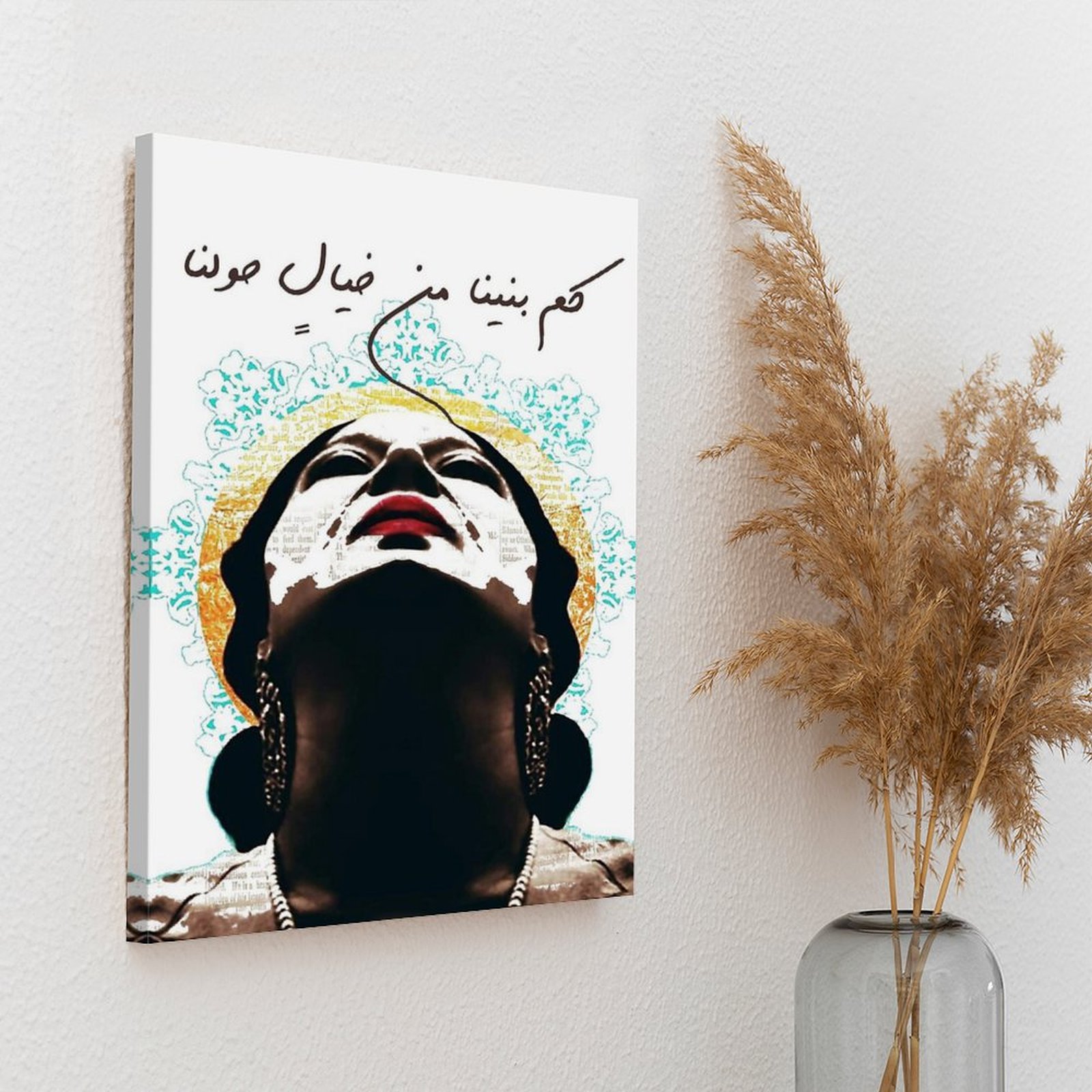 Umm Kulthum Pittura su tela Po - Art Print Framed recensione e prezzo