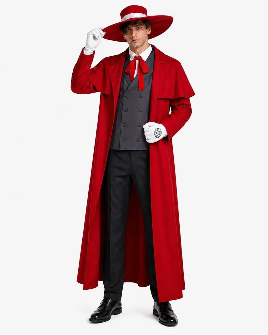 Costume Cosplay Anime Alucard  - Anime Merchandise Men recensione e prezzo