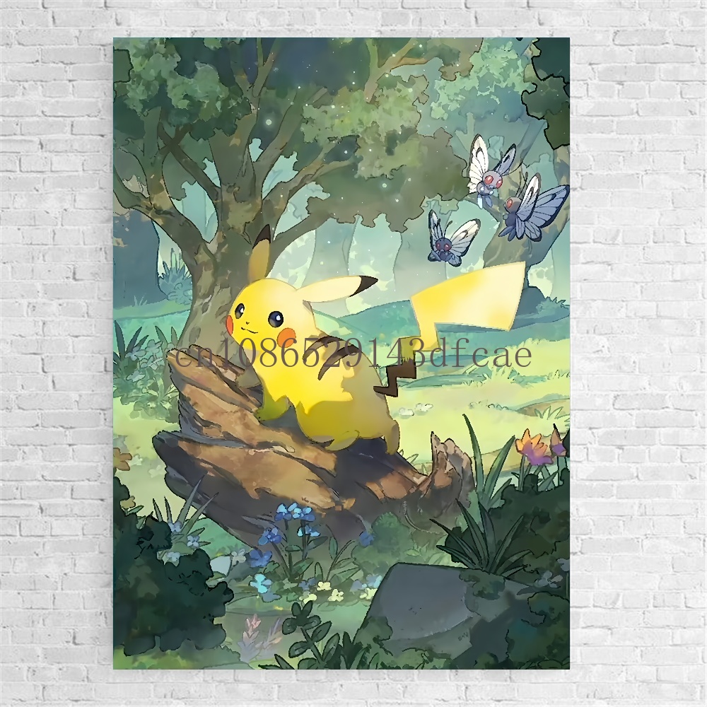 Pokemon Anime Cartoon Tela Pit - Anime Merchandise Posters recensione e prezzo