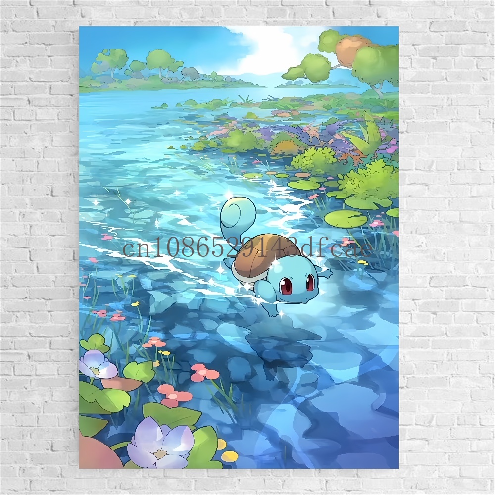 Pokemon Anime Cartoon Tela Pit - Anime Merchandise Posters recensione e prezzo