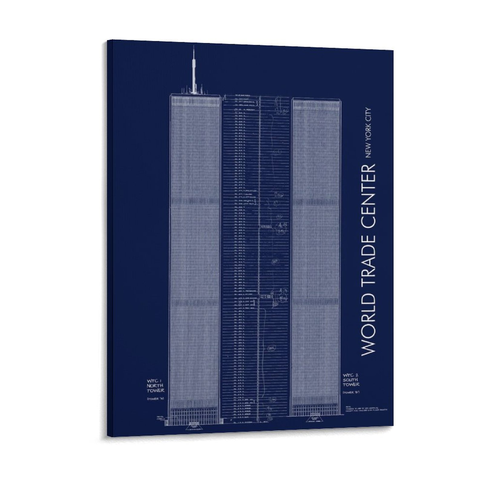 World Trade Center Tech Dipint - Art Print Framed recensione e prezzo