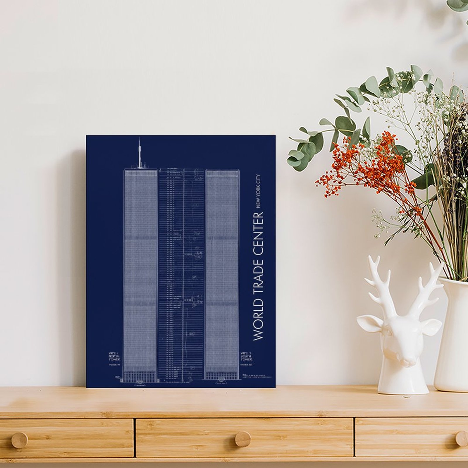 World Trade Center Tech Dipint - Art Print Framed recensione e prezzo