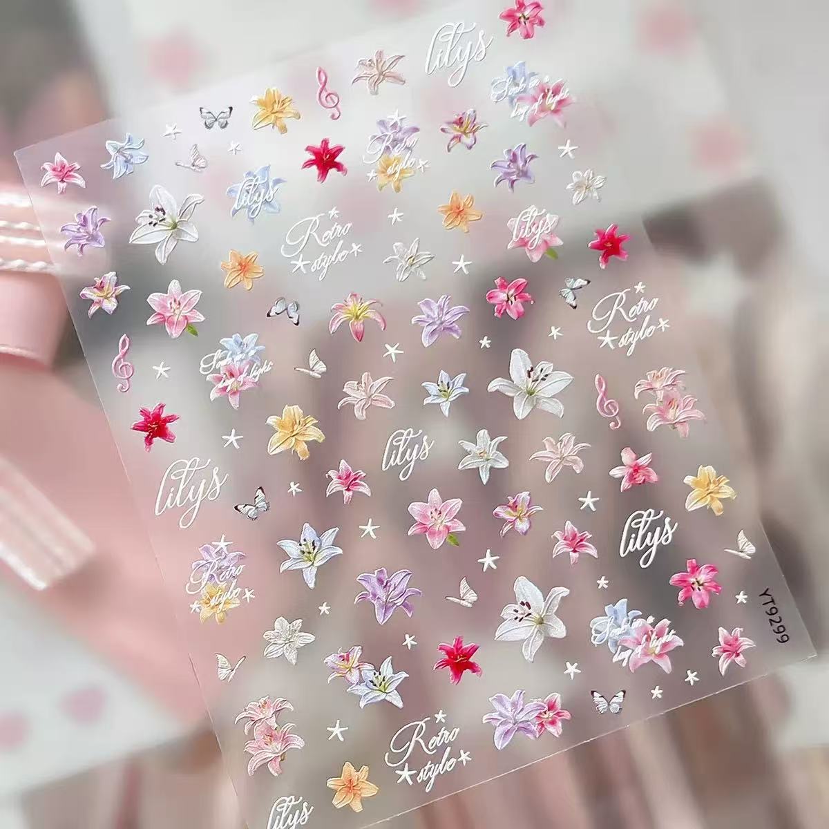 1/4 Pezzi Adesivi per Unghie c - Anime Merchandise Nepal recensione e prezzo